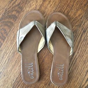 O’Neill Gold Sandals